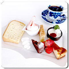 おまかせデザートプレート 1200円【カフェ モコモコ】